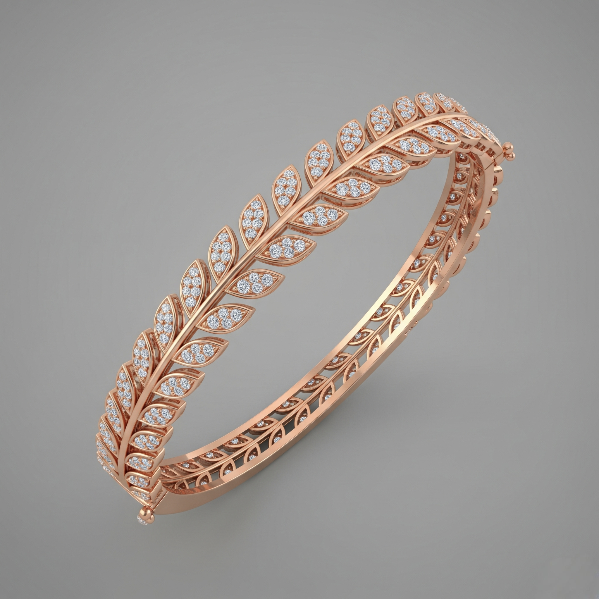 Whispering Leaves Bangle