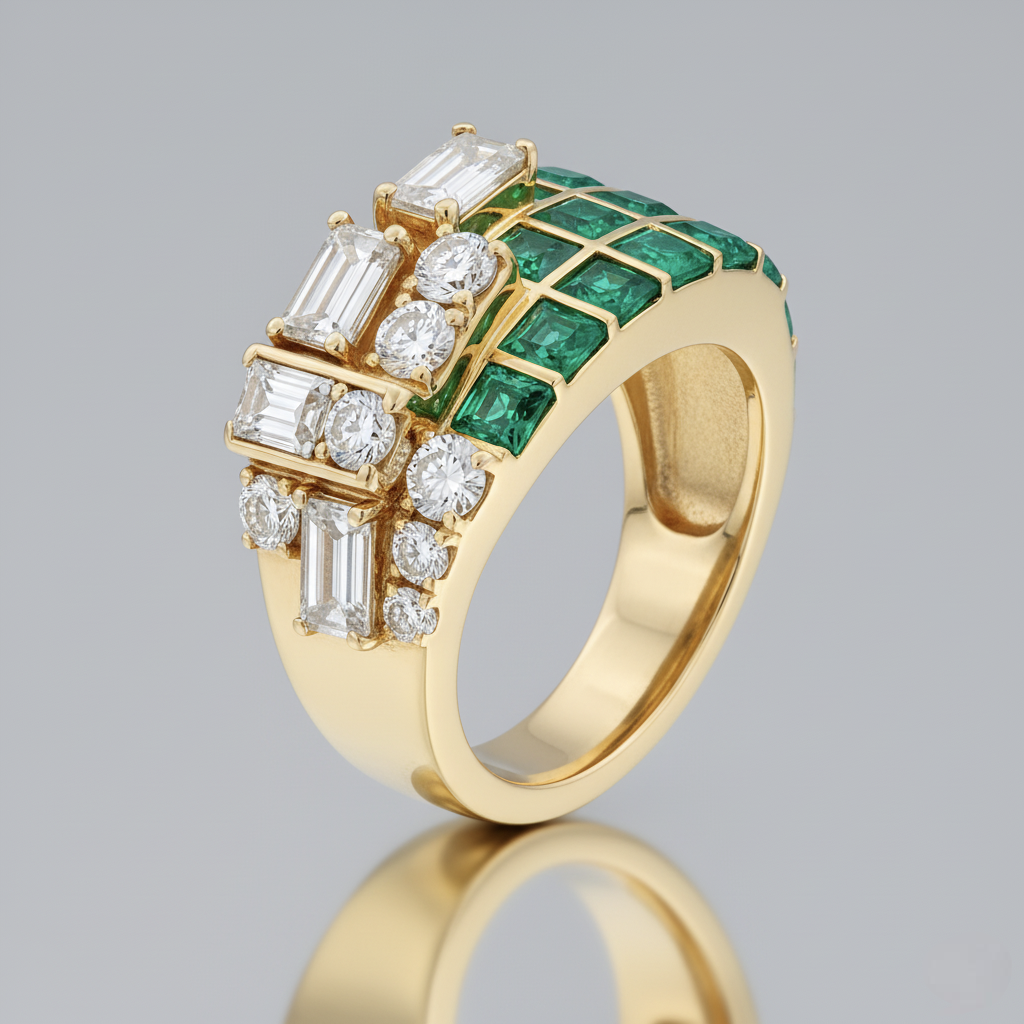 Regal Geometry Statement Ring